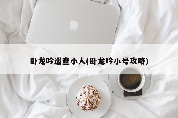 卧龙吟巡查小人(卧龙吟小号攻略)