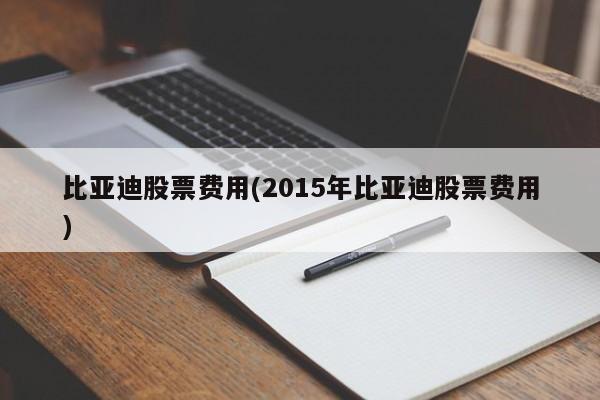 比亚迪股票费用(2015年比亚迪股票费用)