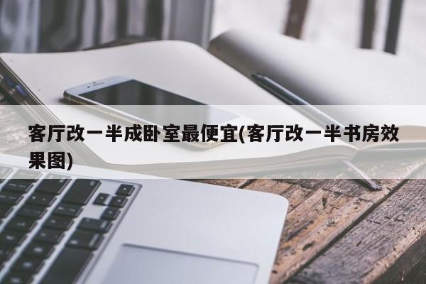 客厅改一半成卧室最便宜(客厅改一半书房效果图)